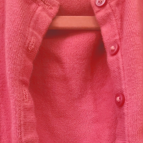 Pink Little Girl Cardigan - Picture 3 of 4